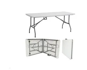 Rectangular Plastic Foldable Dining Table