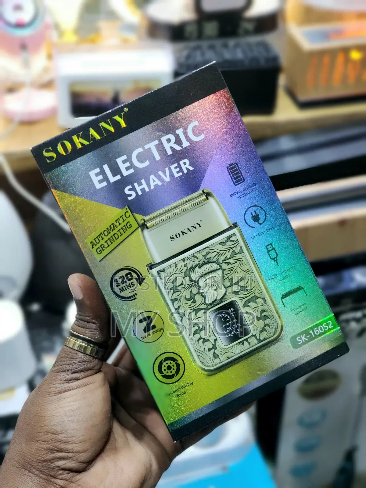 Electric Rechargeable Shaver/ Smoother