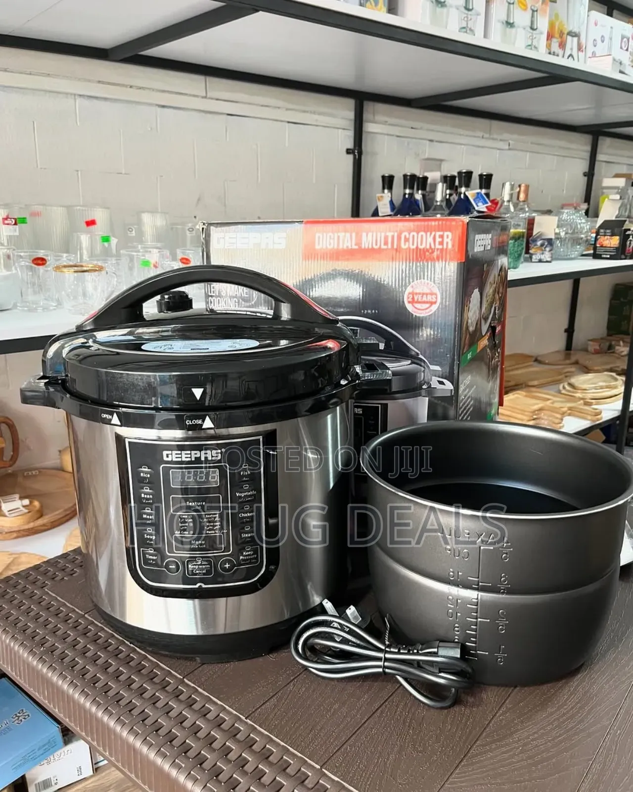 Geepas 8l Digital Multi Cooker (Model: Gmc35029).