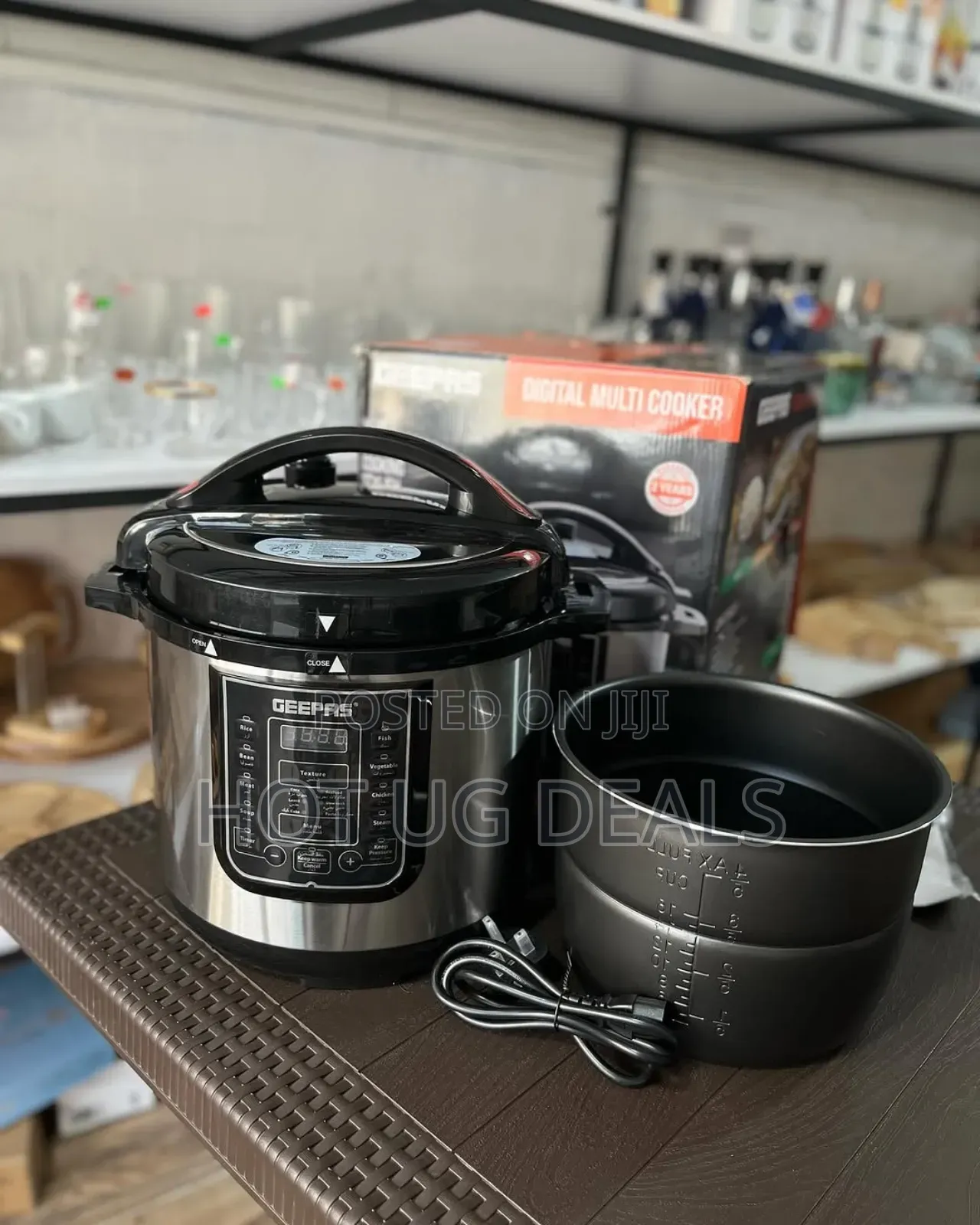 Geepas 8l Digital Multi Cooker (Model: Gmc35029).