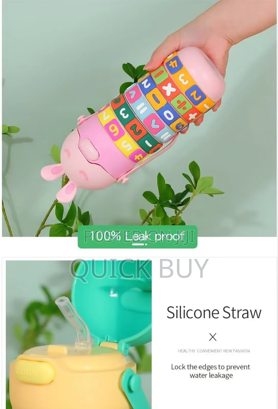 Kids Educationional Water Bottle
