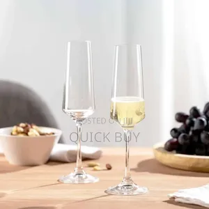 6pcs Elegant Champagne Flutes/Champagne Glasses