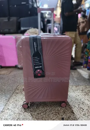Traveling Plastic Suitcase. Large Size. Good Paten