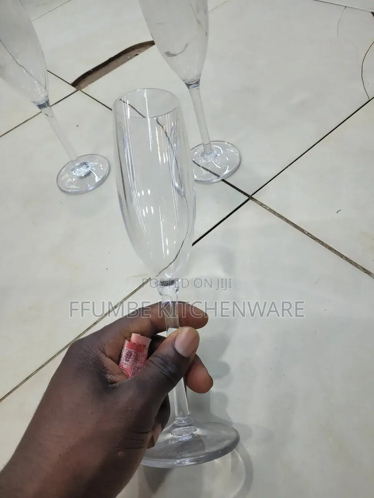 Champagne Glass Plastic 12 Pieces