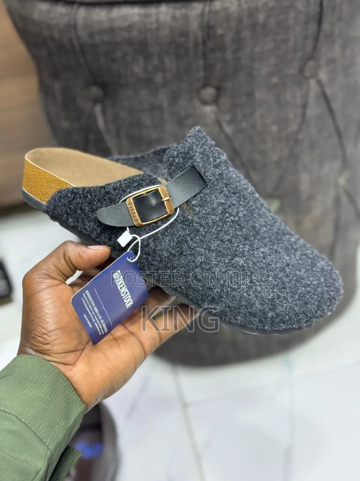 Birkenstock Boston Clog. Adjustable Buckle Strap.