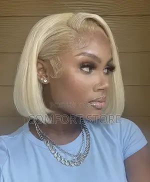 13*4 Off White Bod Wig 10 Inches