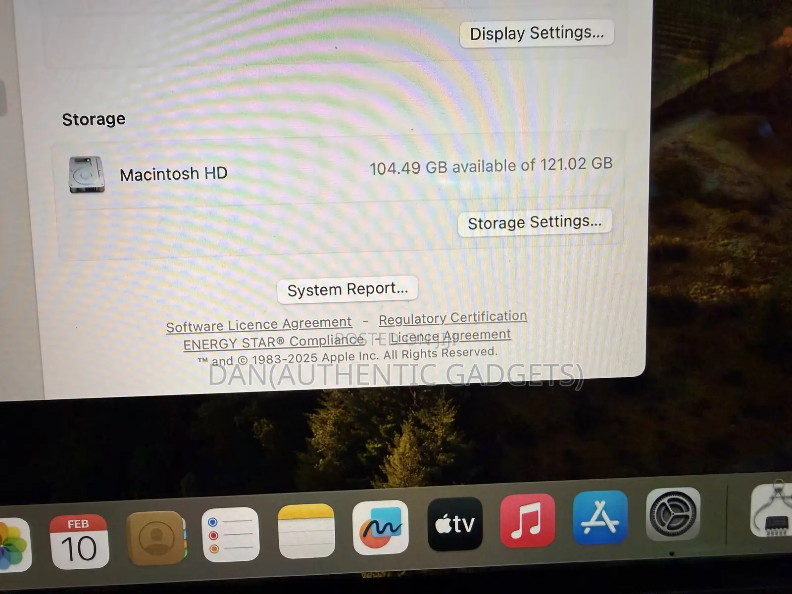 Laptop Apple MacBook Air 8GB Intel Core I5 SSD 128GB