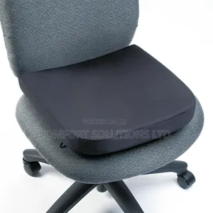 Office Chair Booster Cushion, Grey 38x38cm