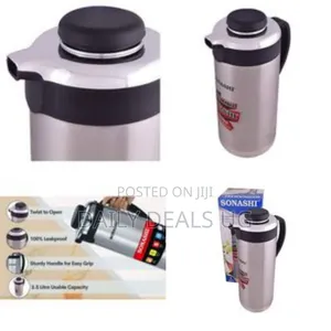 Sonashi Non-Breakable 2.5 Liters Vacuum Flask Multicolor