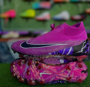 Original Purple Nike Phantom Gx Thunder Elite Df Fg Football Boots