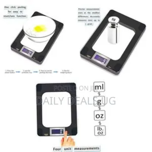 Sonifer Digital Kitchen Scale - Precision for Healthy Cooking
