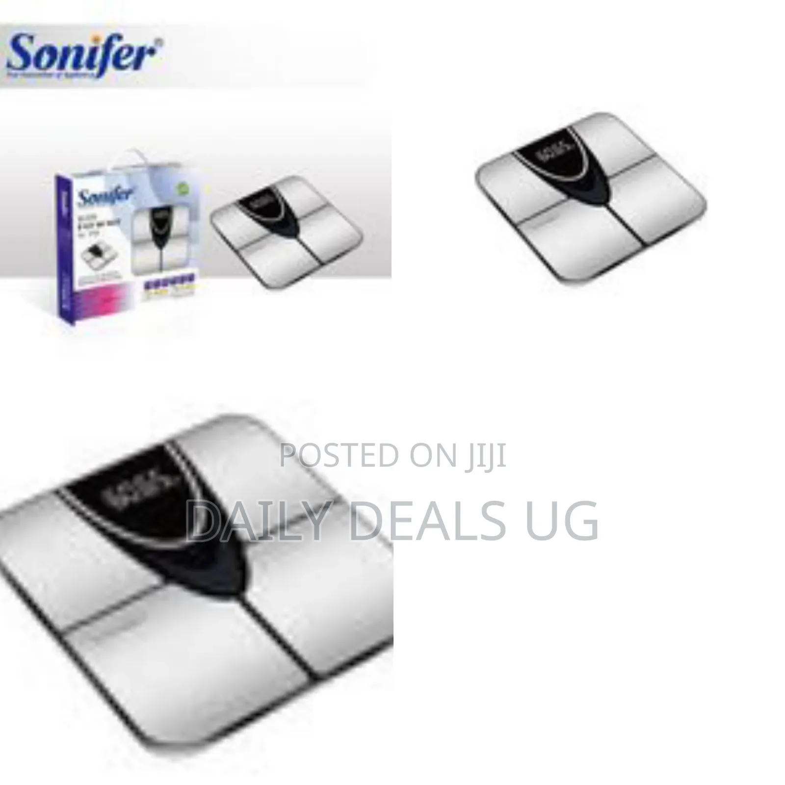 Sonifer Modern Smart Body Fat Scale With Bluetooth Connectivity
