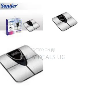 Sonifer Modern Smart Body Fat Scale With Bluetooth Connectivity