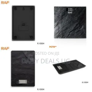 Raf Slim Digital Kitchen Scale With Slate Finish - Multicolor