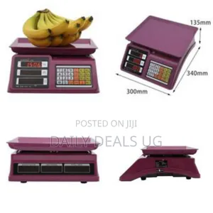 Commercial Digital Computing Price Scale (Max 30kg) - Multicolor
