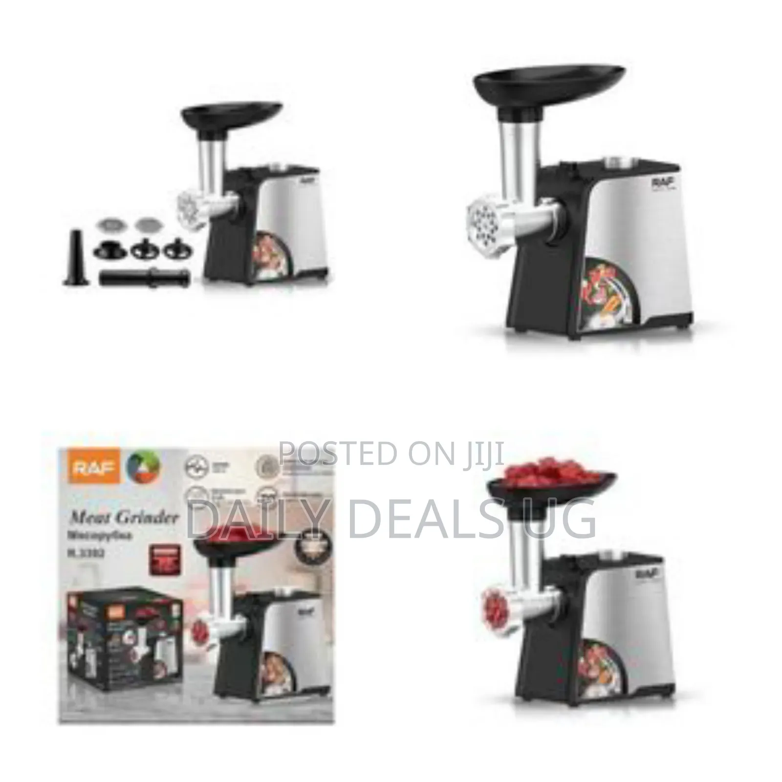 Raf Electric Meat Grinder Sausage Stuffer - Multicolor
