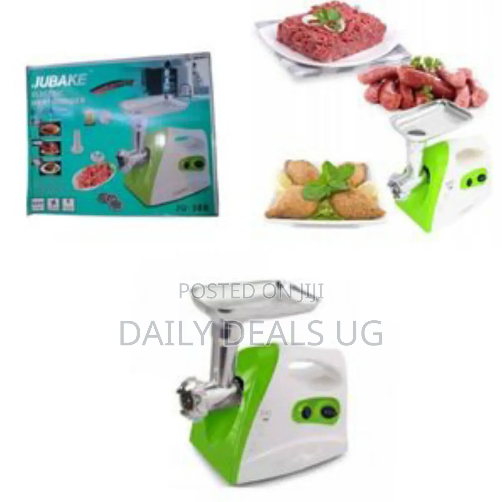 Jubake Efficient Electric Meat Grinder -Multicolor