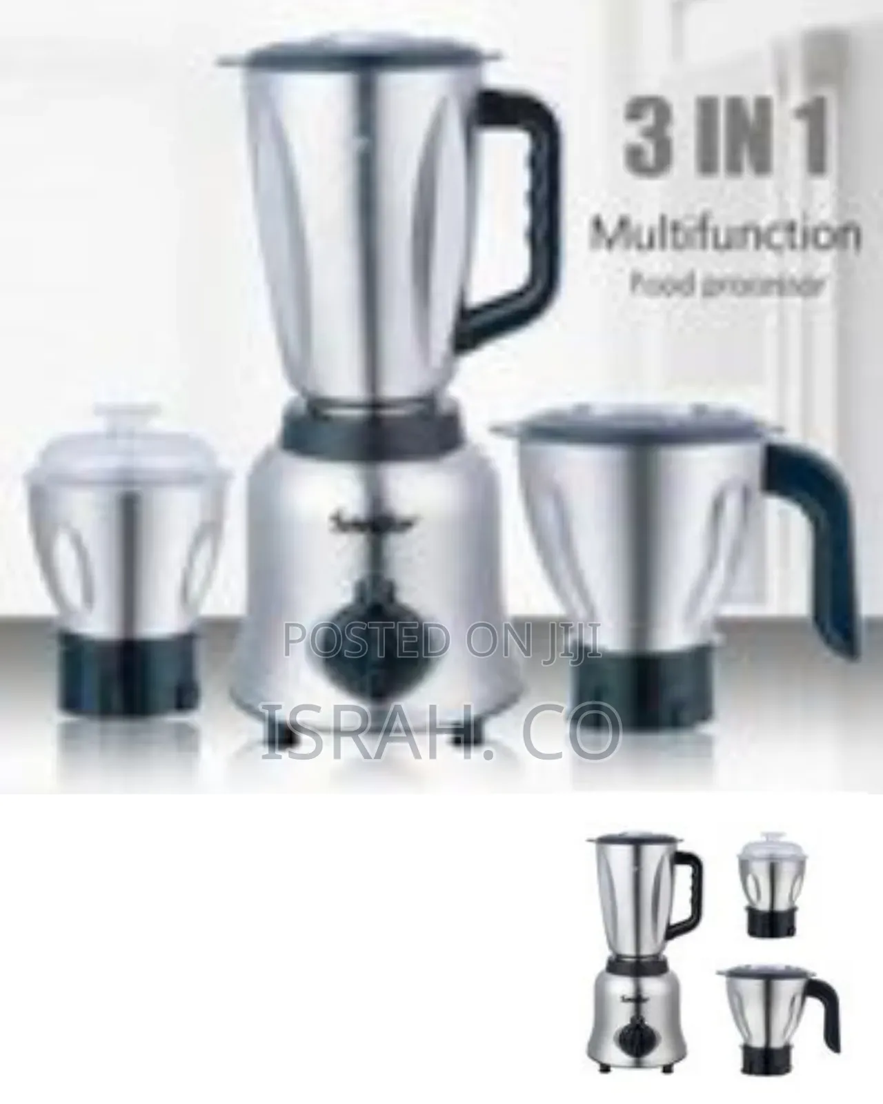 Sonifer 3-in-1 Multifunction Food Processor and Blender Set (1.4l)
