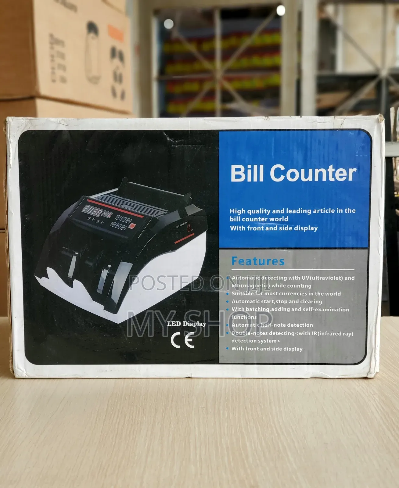 High Accuracy Heavy Duty Bill Counter Machines