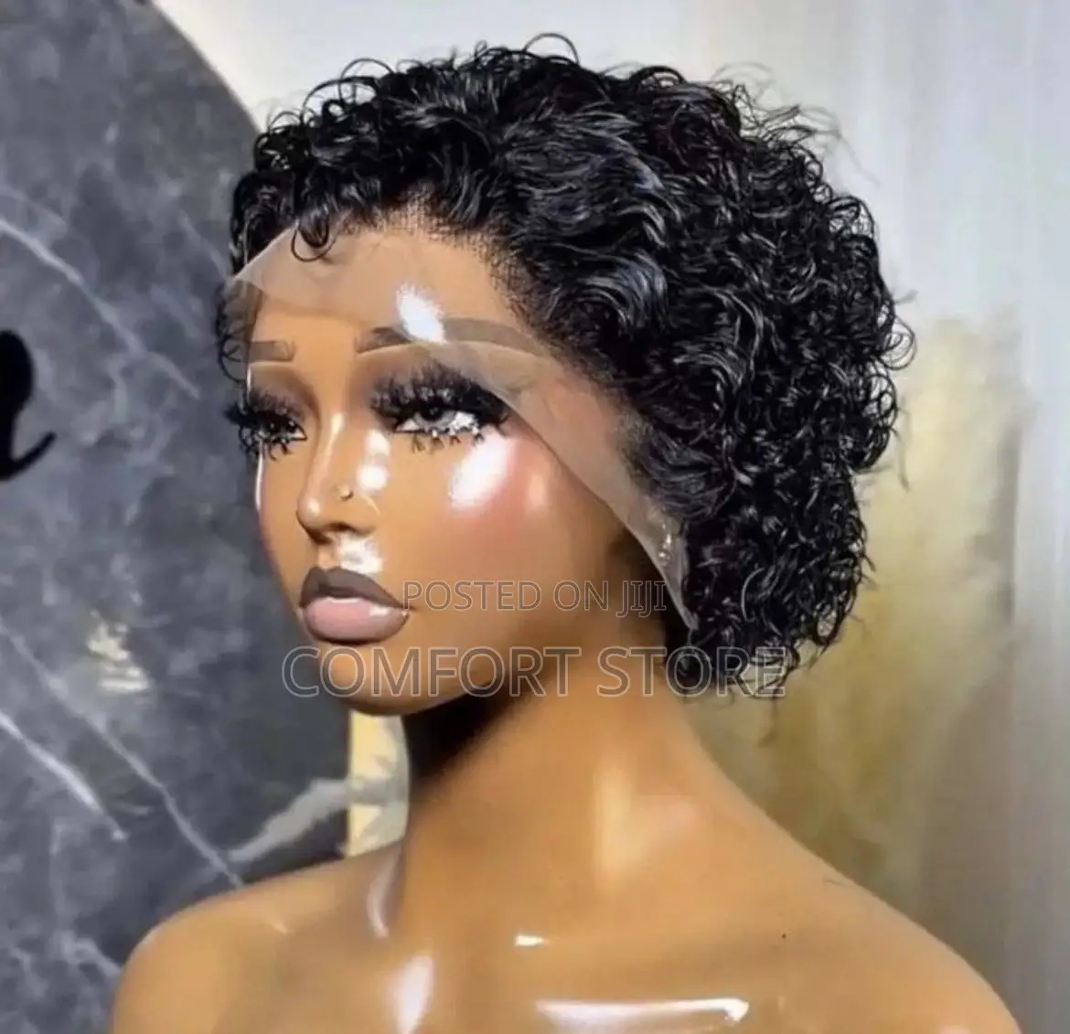 13*4 Pixe Curly Short