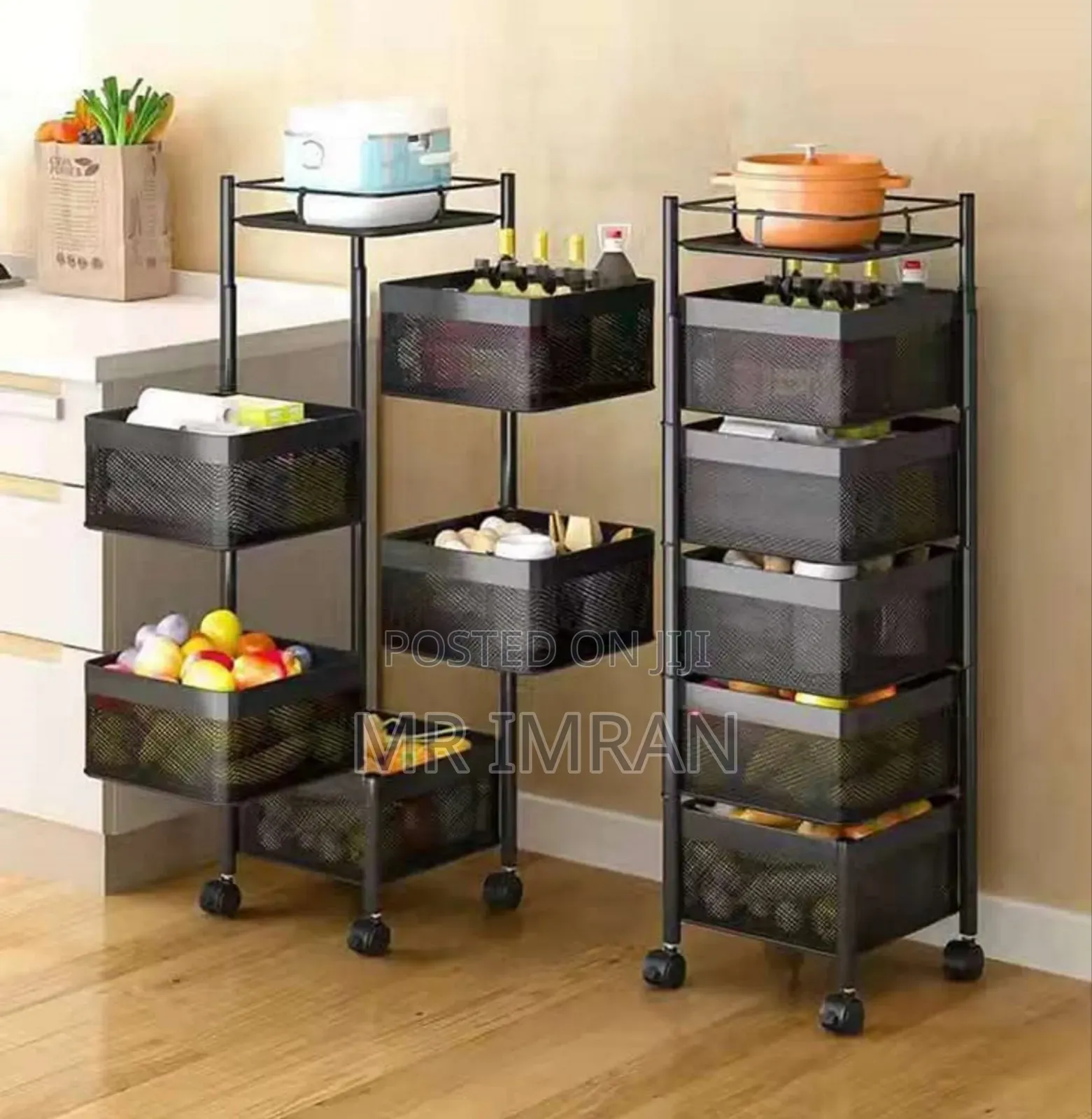 Botabay 5-tier Rotating Kitchen Storage Shelf
