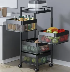 Botabay 5-tier Rotating Kitchen Storage Shelf