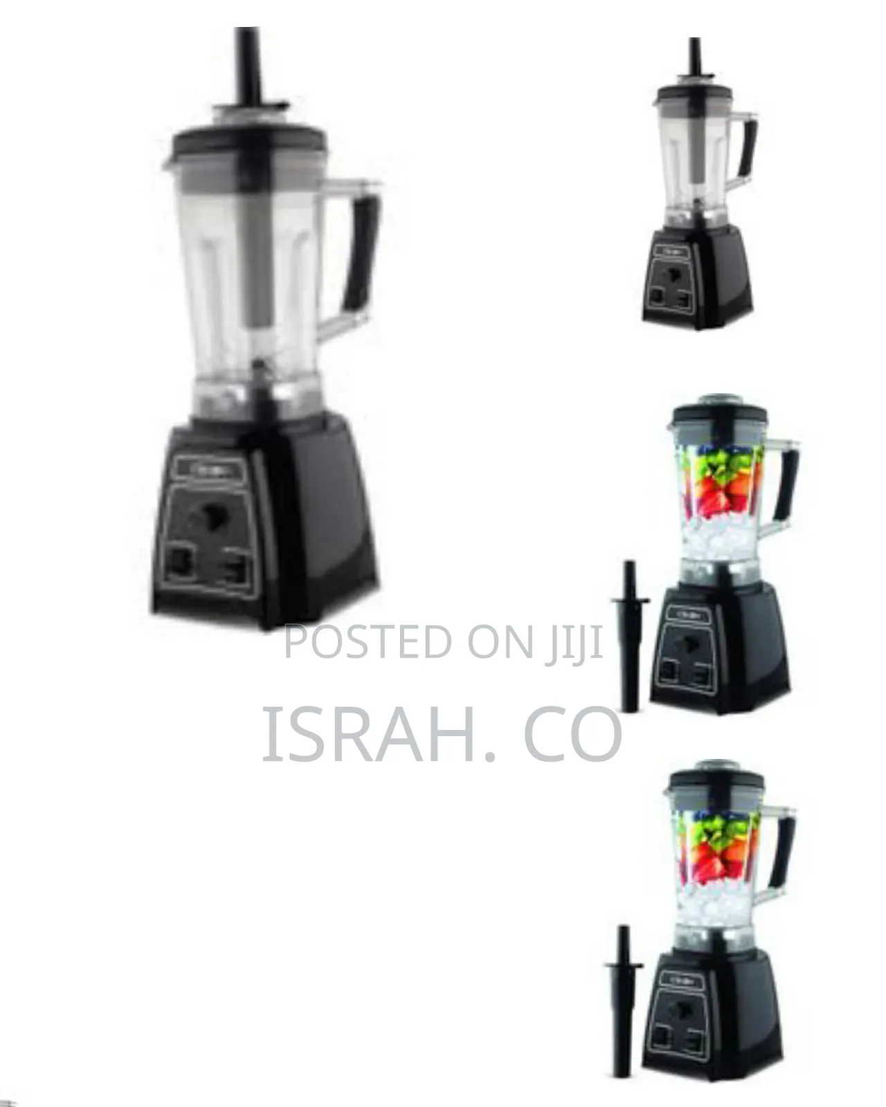 Clikon Countertop Blender With Tamper - Multicolor