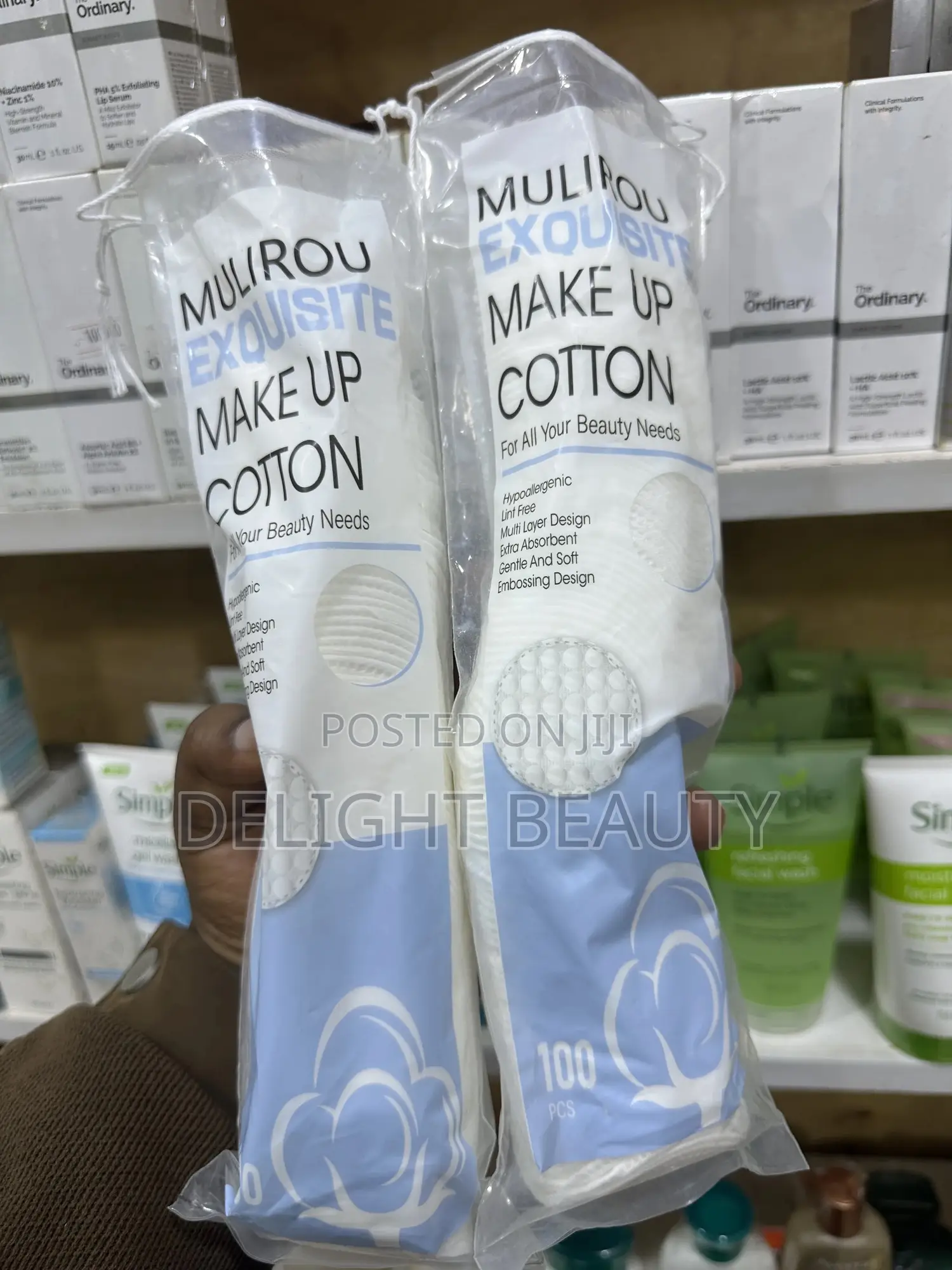 Mulirou Exquisite Makeup Cotton Pads