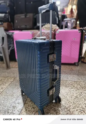 Noble Aluminum Suitcase. Medium Size