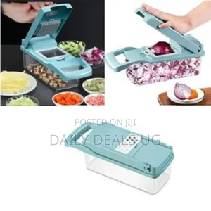 Professional Multi-Functional Vegetable Chopper and Dicer - Multicolor