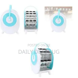 Modern Rotating Ferris Wheel Spice Rack - Multicolor