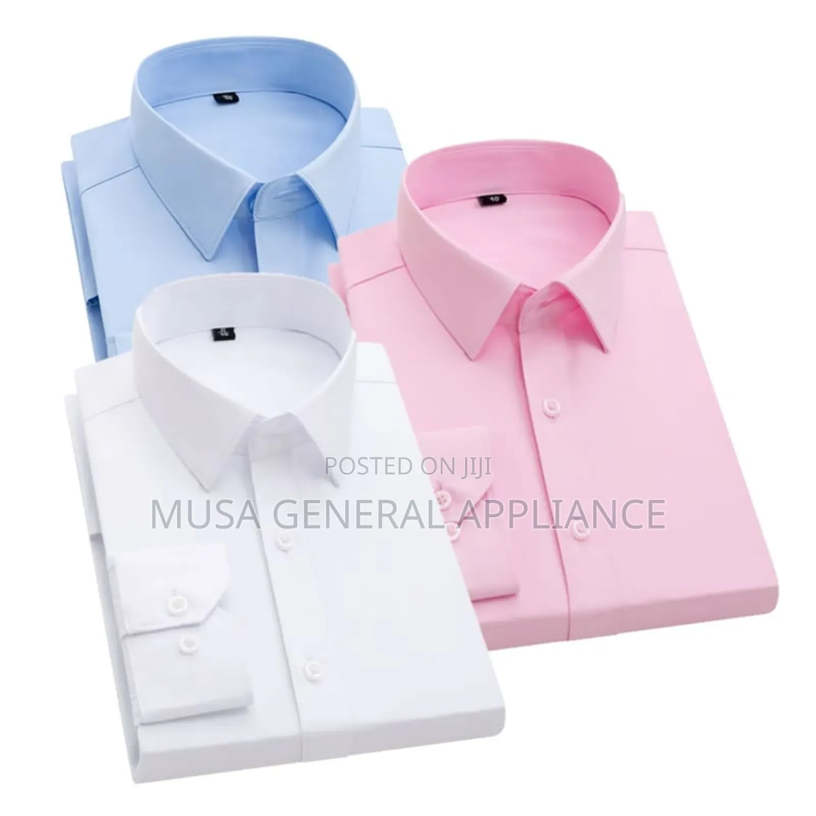 Luxury Fitted Shirts Long Sleeve 3in1