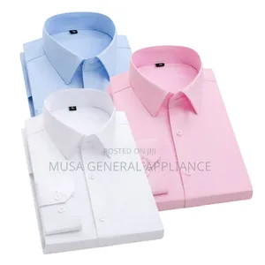 Luxury Fitted Shirts Long Sleeve 3in1