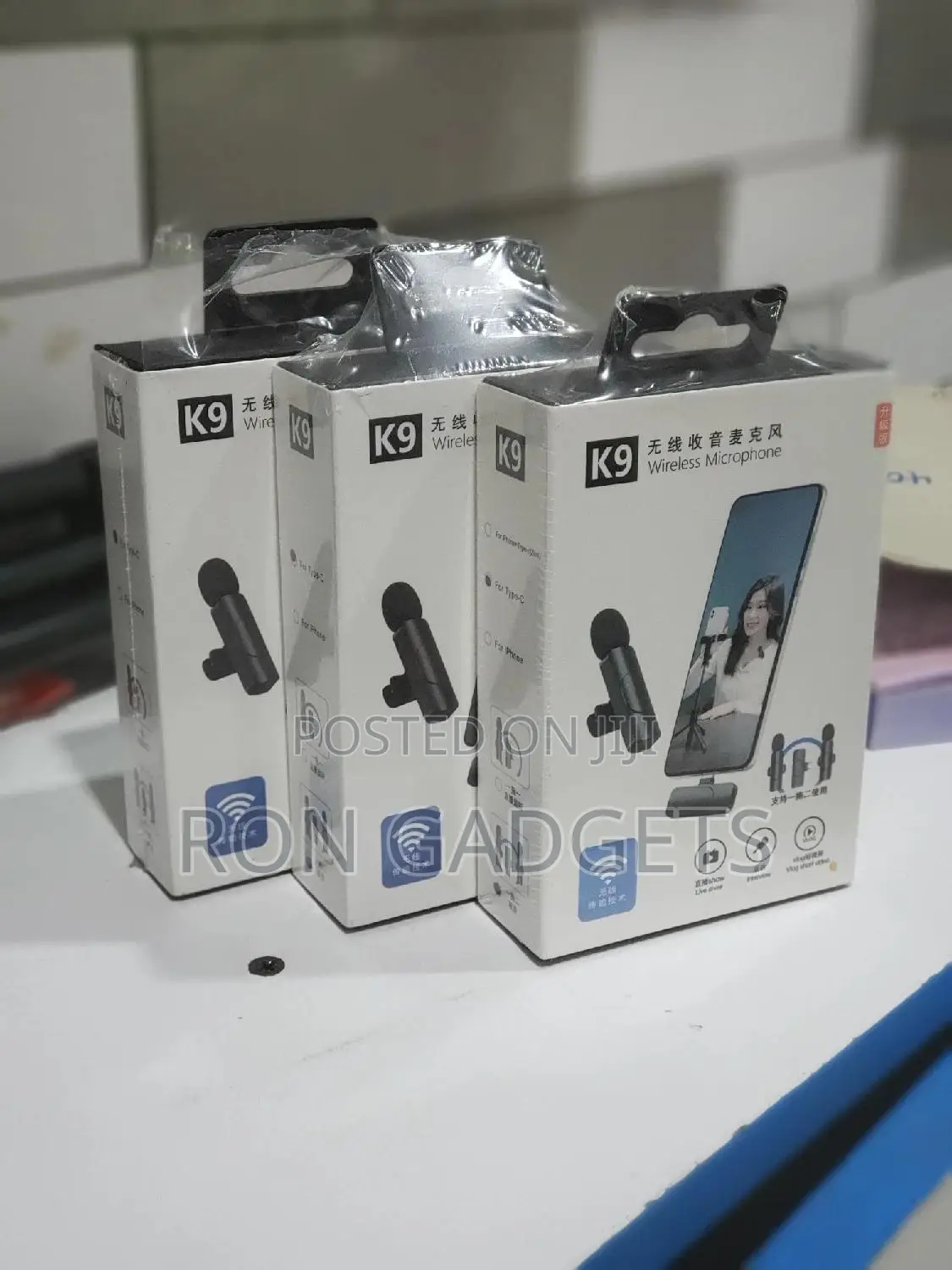 Dual Wireless Microphones for Type C