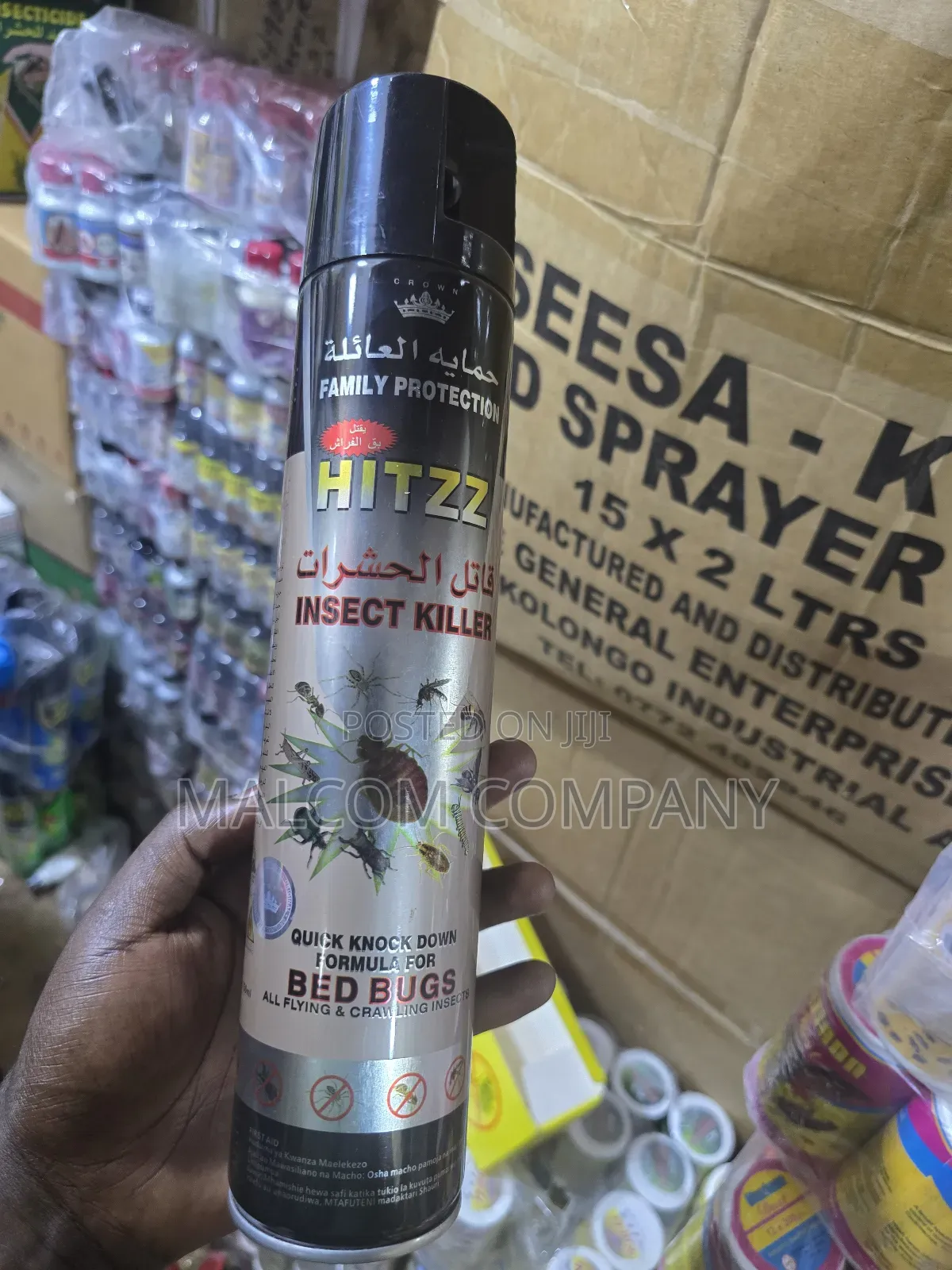 Quick Bedbugs and Cockroaches Knock Down Spray 750ml