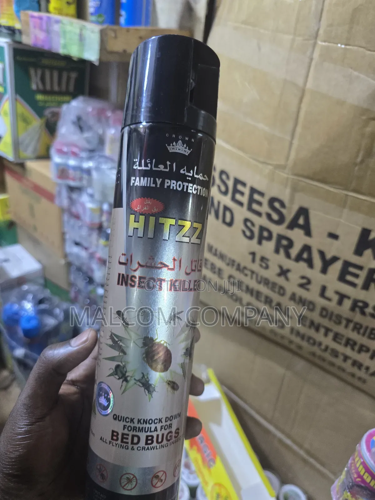 Quick Bedbugs and Cockroaches Knock Down Spray 750ml