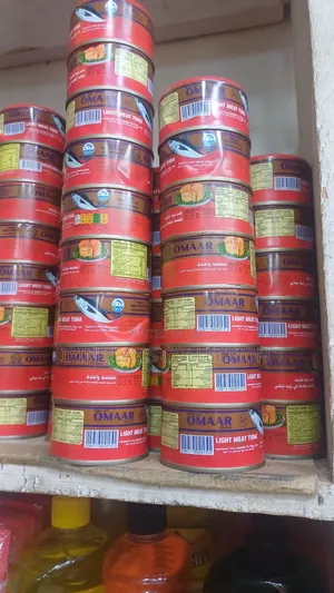 Omaar Solid Light Meat Tuna Canned Fish,
