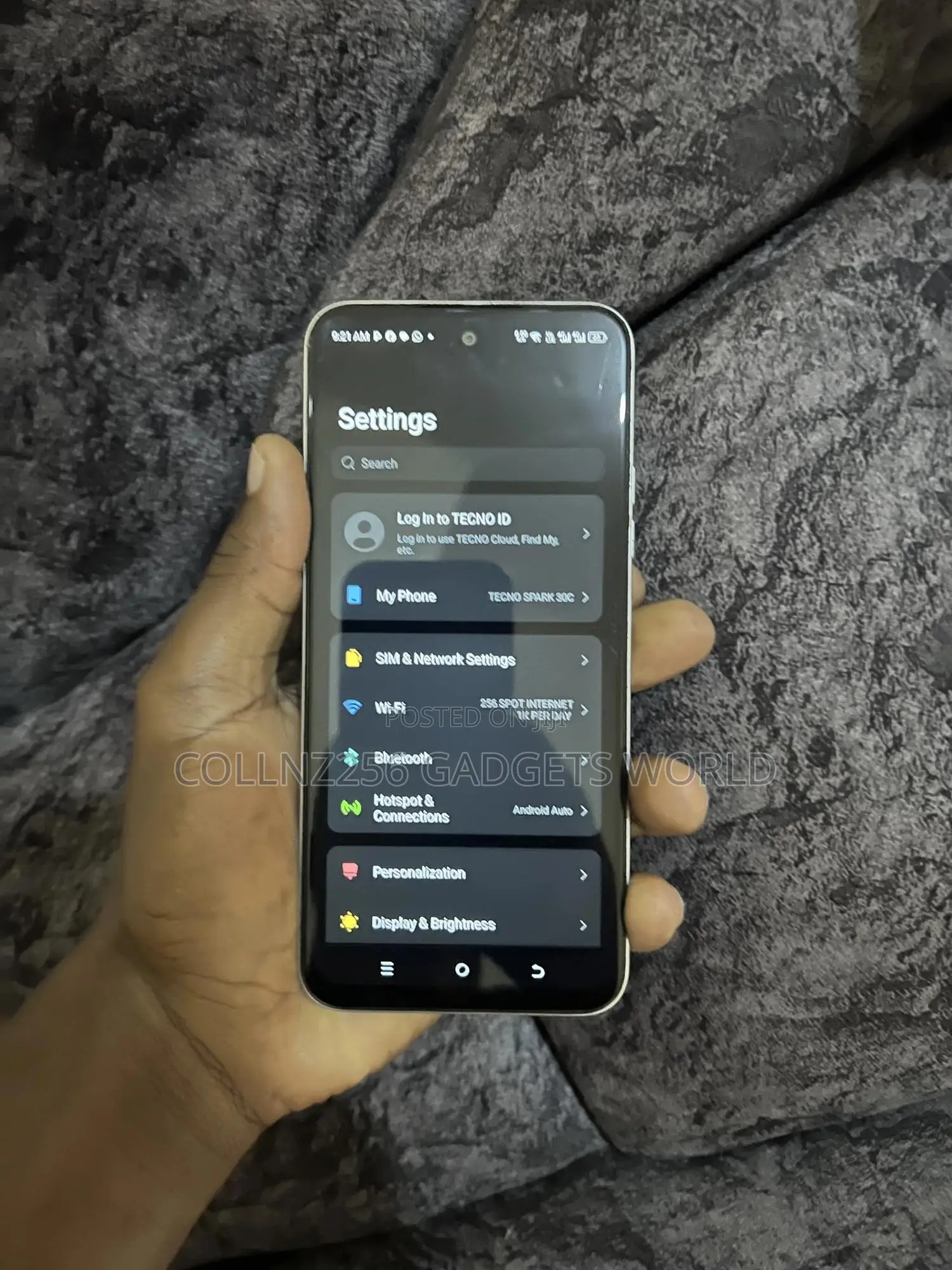 New Tecno Spark 30C 128 GB Silver