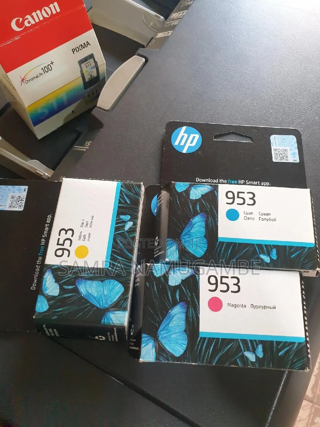953 Coloured Inkjet Catridges
