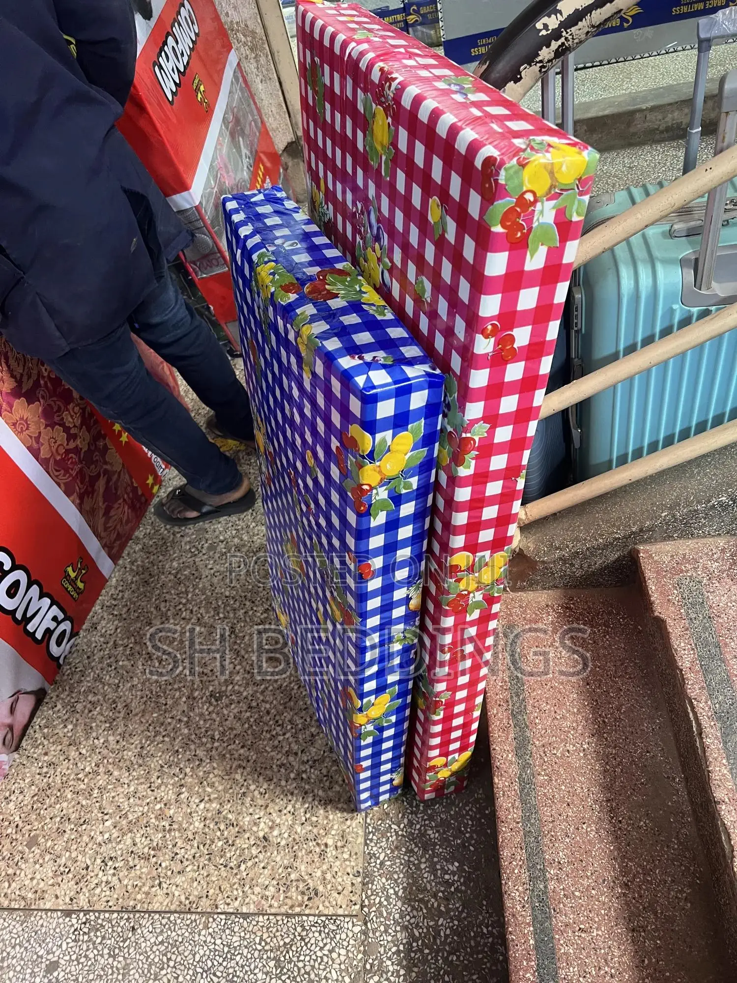 Baby Mattress With a Plastic Cover