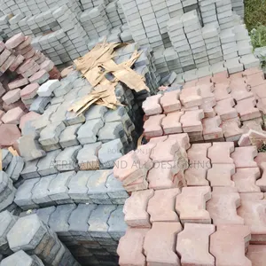 Black and Red Pavers Square Metre