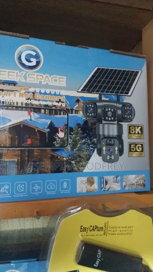 12megapixels. 3lens Solar Survillance Camera