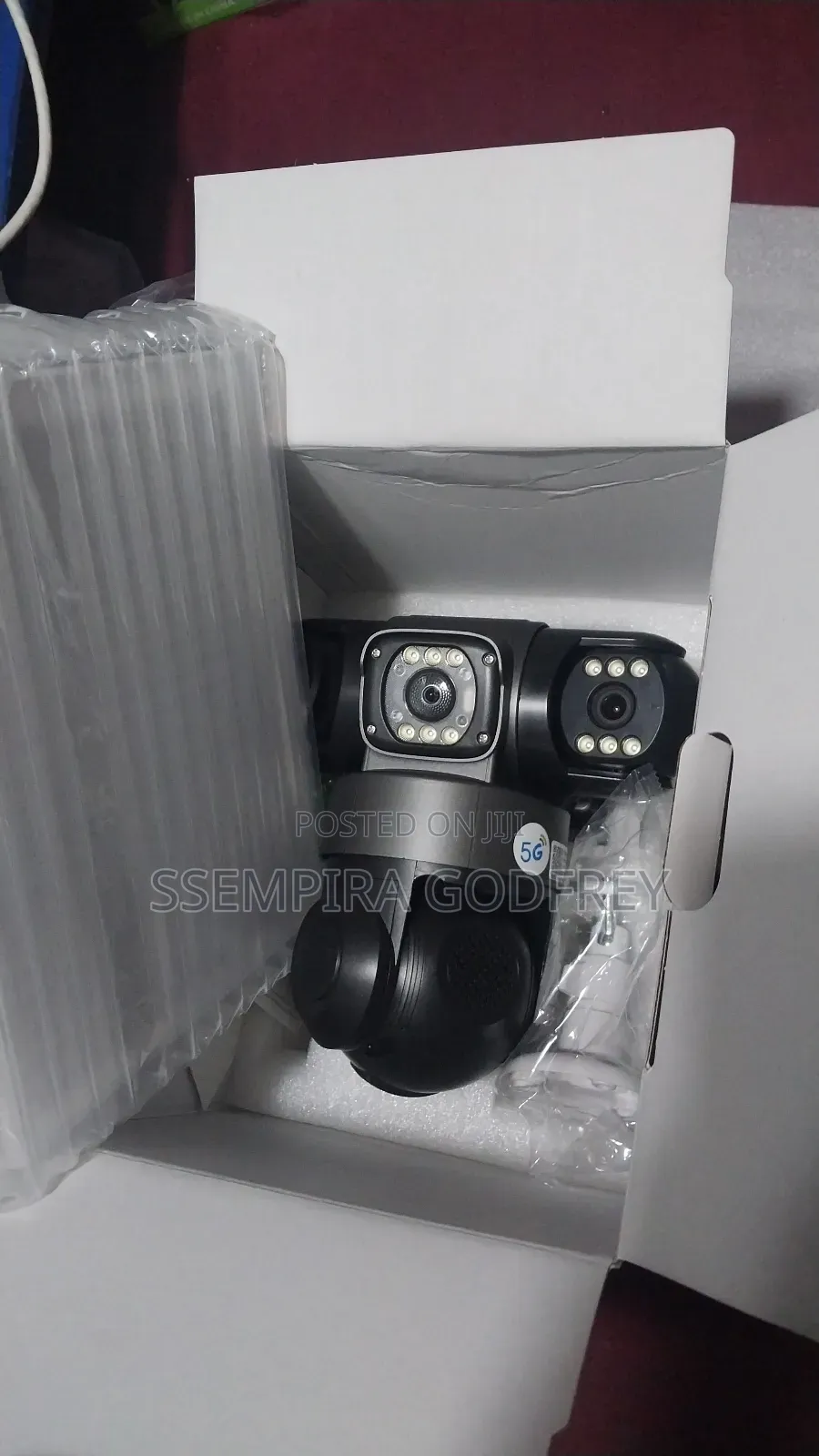 12megapixels. 3lens Solar Survillance Camera