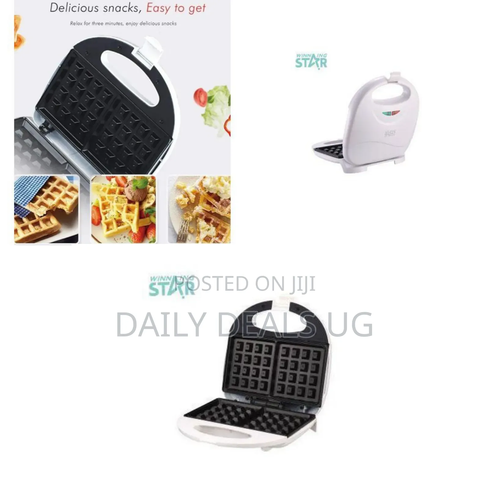 Winning Star Belgian Waffle Maker