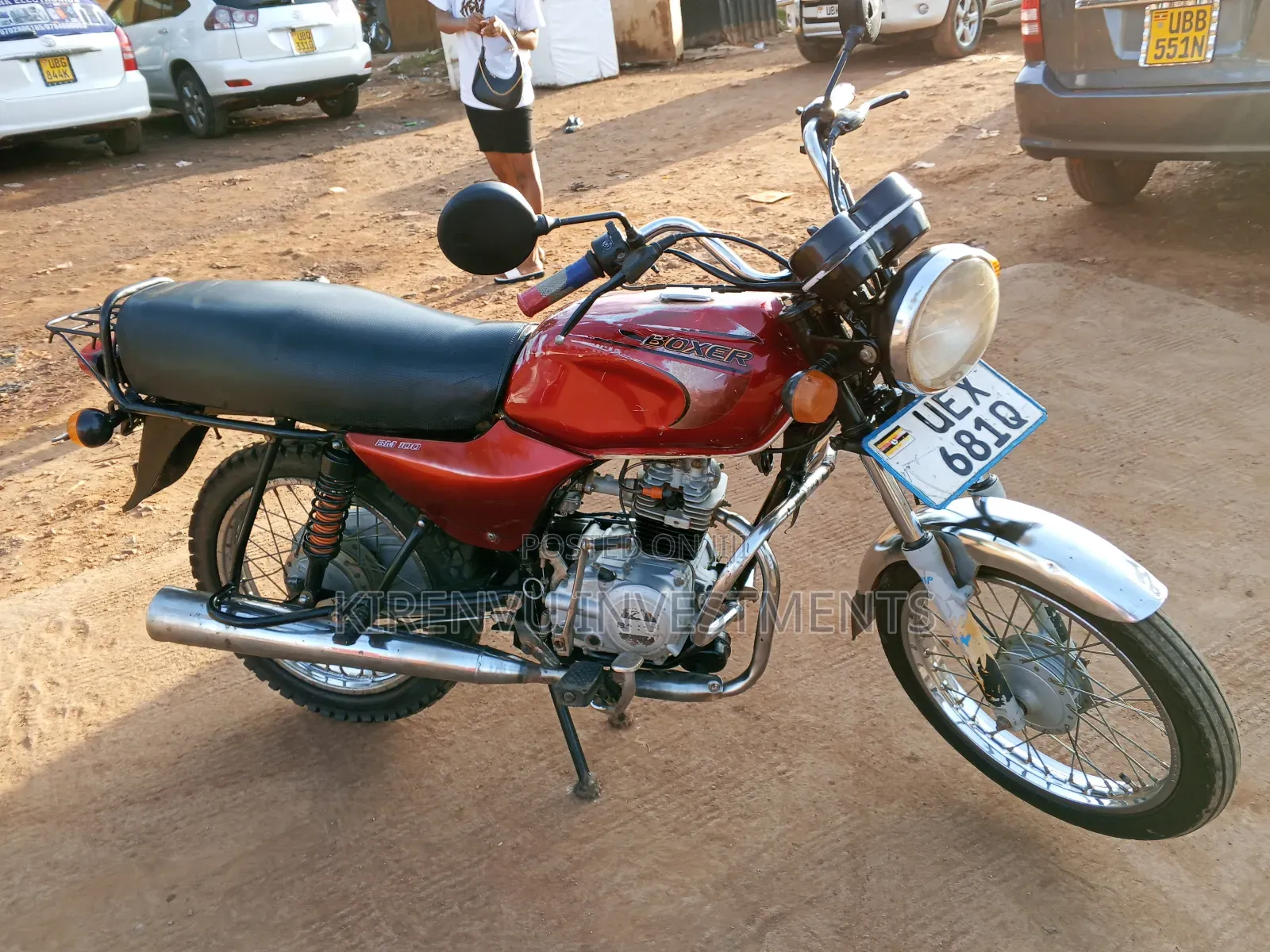 Bajaj Boxer 100 2022 Red