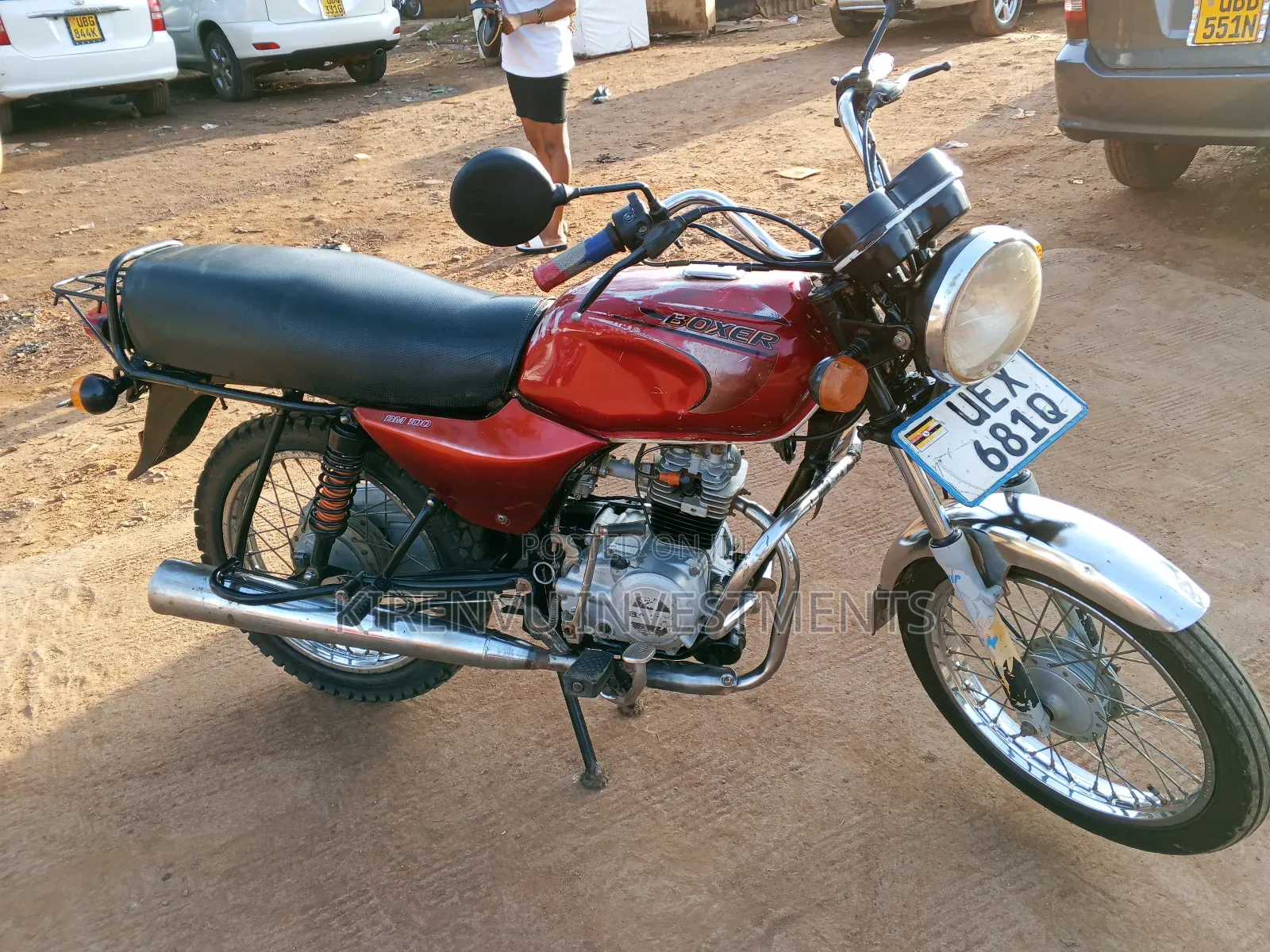Bajaj Boxer 100 2022 Red