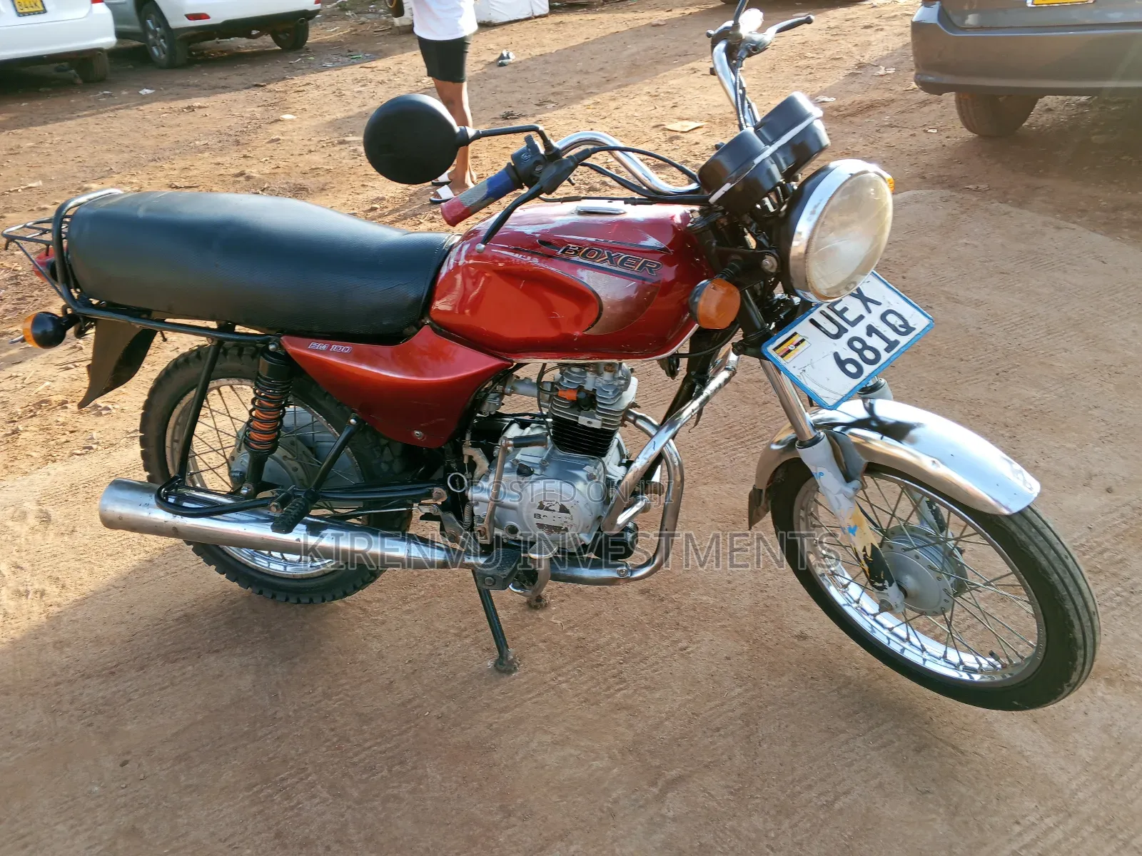 Bajaj Boxer 100 2022 Red