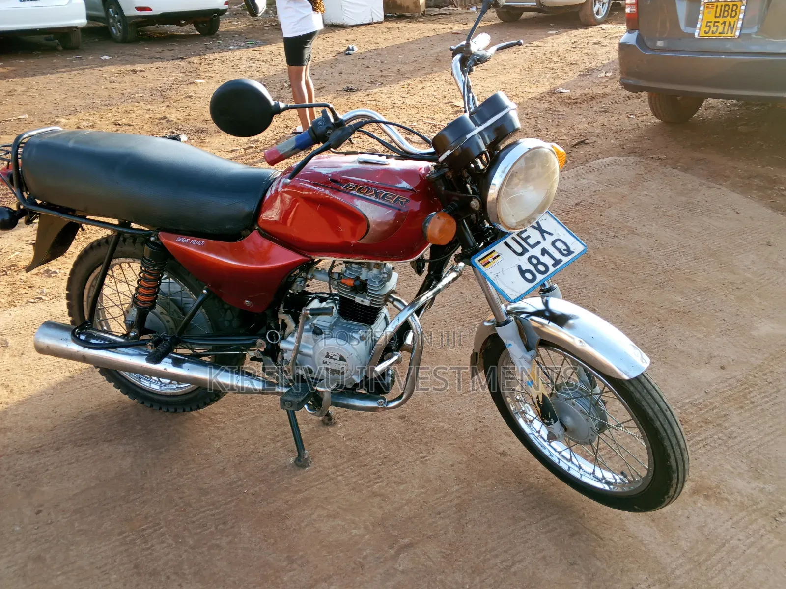 Bajaj Boxer 100 2022 Red