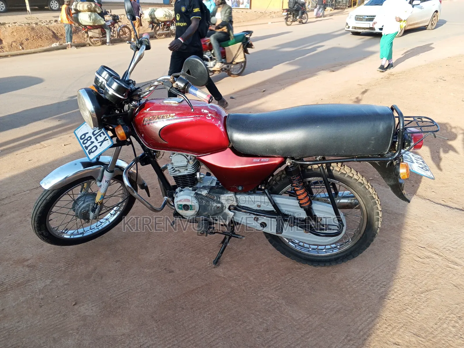 Bajaj Boxer 100 2022 Red