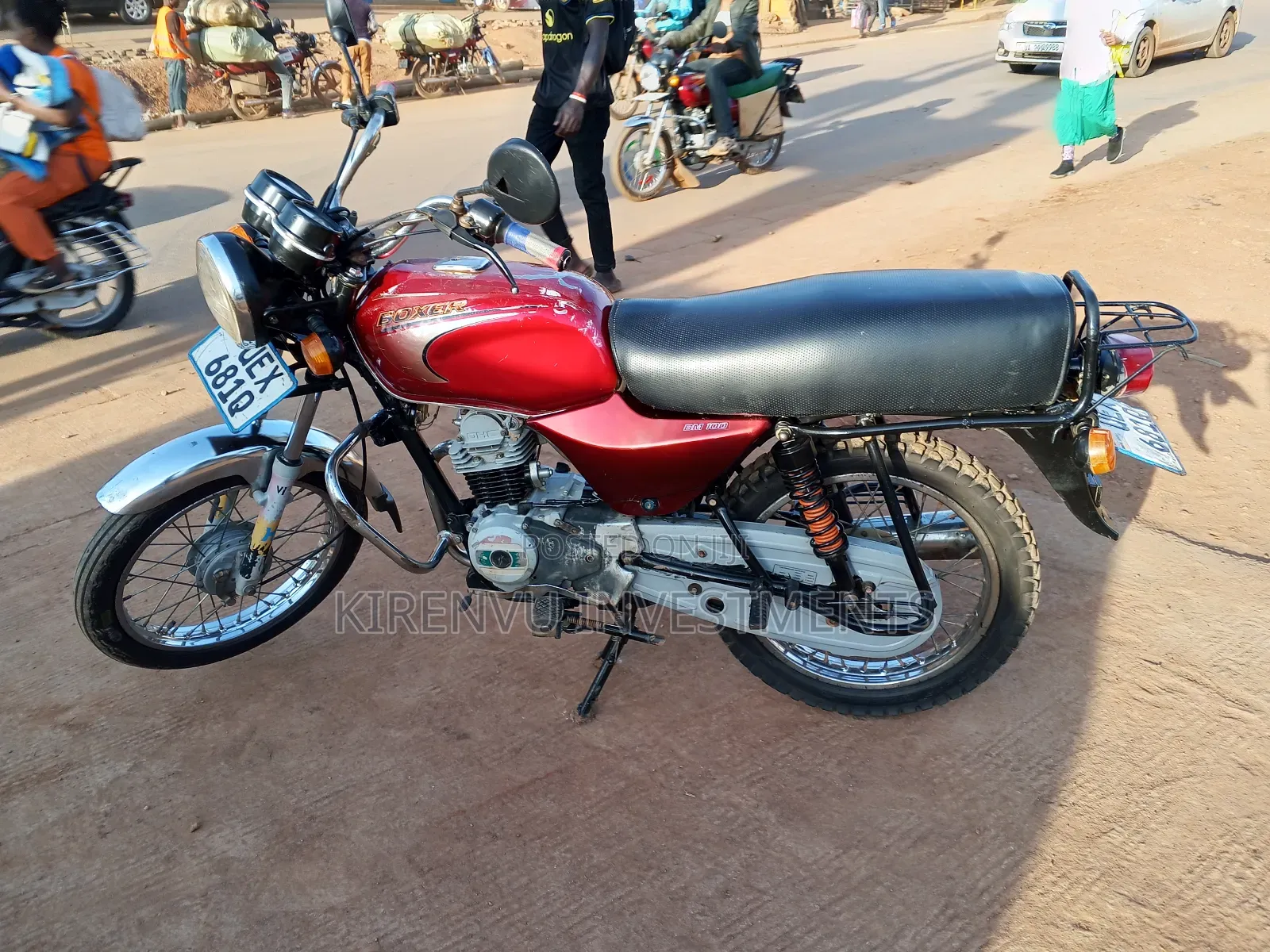 Bajaj Boxer 100 2022 Red